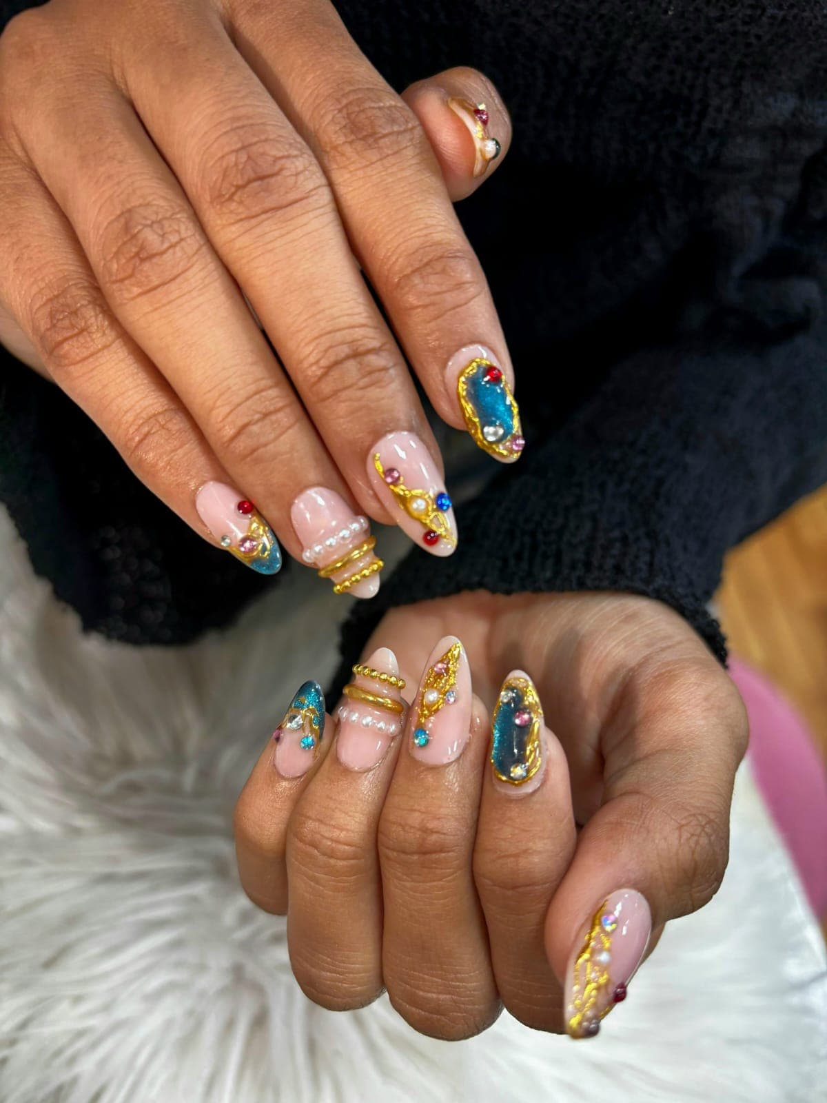 Nail art by Rashi Nail Art Studio