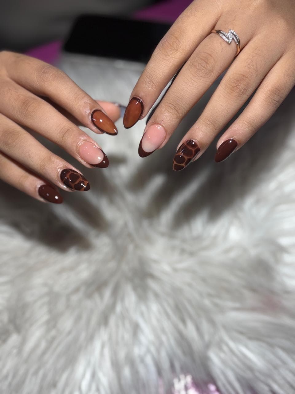 Blooming gel nail art