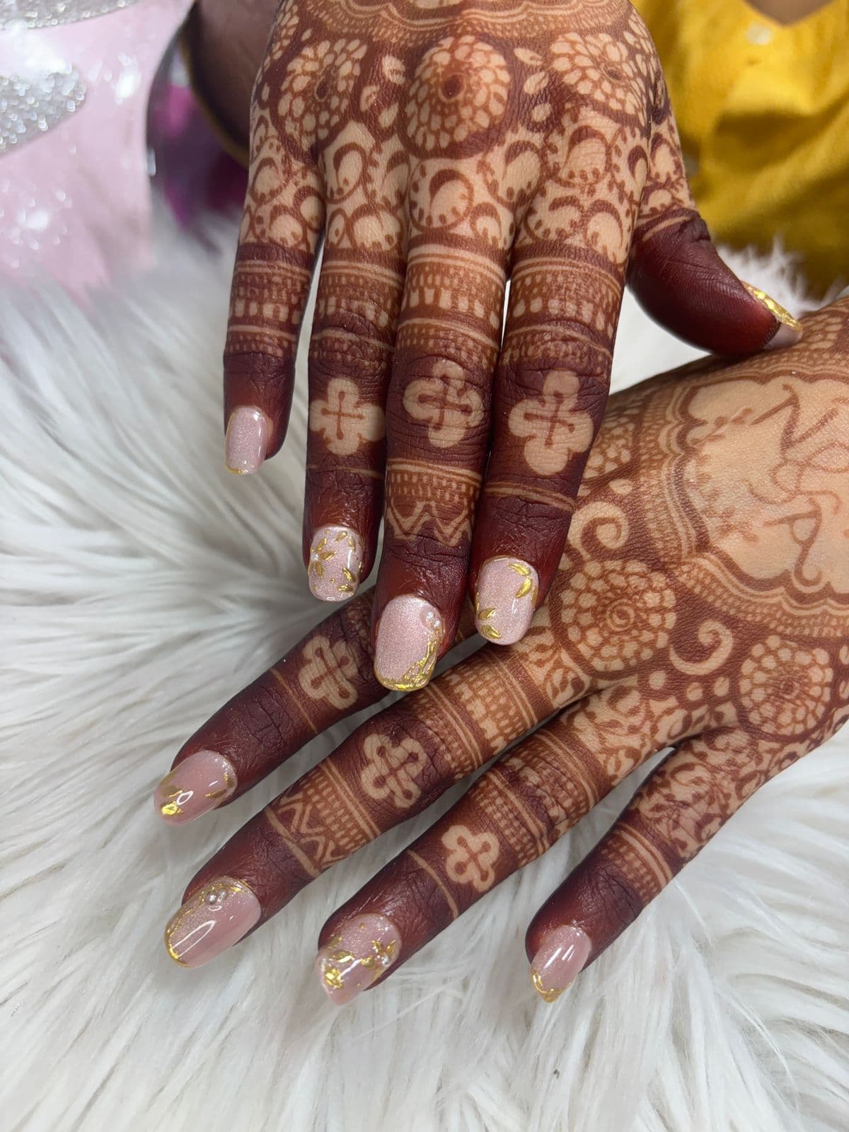 Bridal nails art